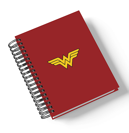 Agenda Mulher Maravilha (Personalize com o nome)