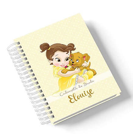 Caderneta de Saúde Bela (Personalize com o nome)