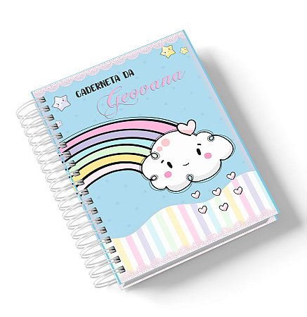 Caderneta de Saúde Chuva de Amor (Personalize com o nome)