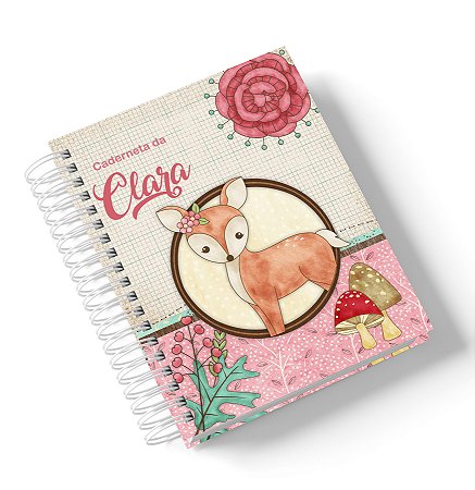 Caderneta de Saúde Pequeno Bosque (Personalize com o nome)