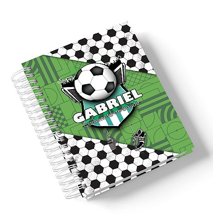 Caderneta de Saúde Futebol (Personalize com nome)