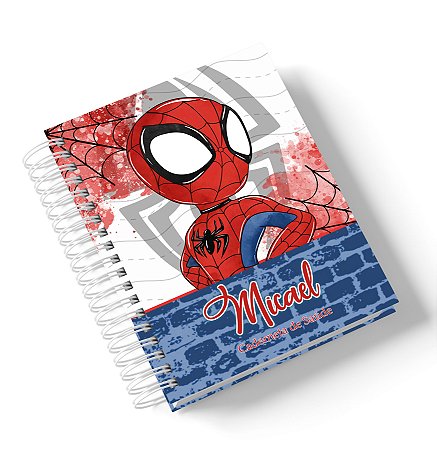 Caderneta de Saúde Homem Aranha (Personalize com o nome)