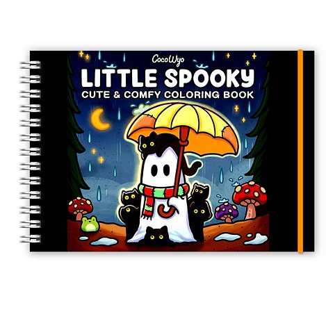 Livro de Colorir Little Spooky (Personalize com nome