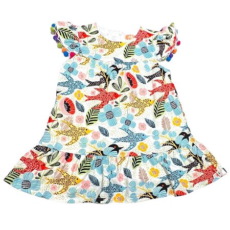 Vestido Infantil Menina Estampado