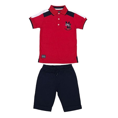 Conjunto Infantil Menino Polo Kiki