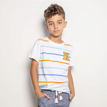 Camiseta Infantil Menino Kiki