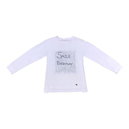 Blusa Juvenil Menina Smile Mily