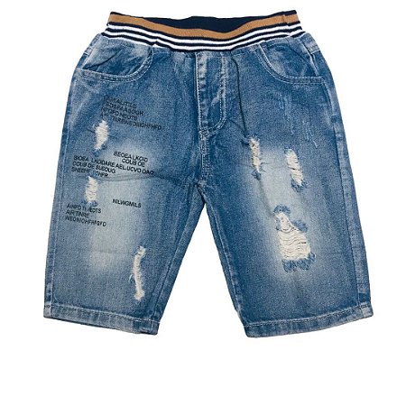 Bermuda Infantil Menino Kiki Jeans