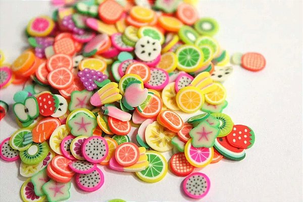 Mini Decoraçōes - Frutinhas - 5g