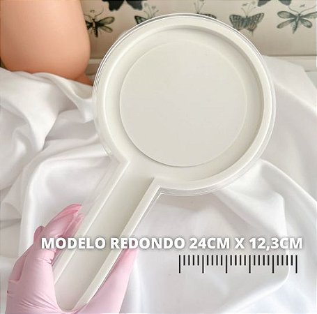 Molde Espelho Redondo 24 x 12,3cm