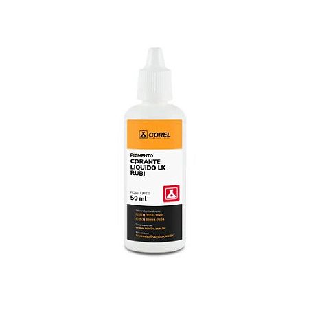 Pigmento Corante Líquido LK Rubi - 50ml