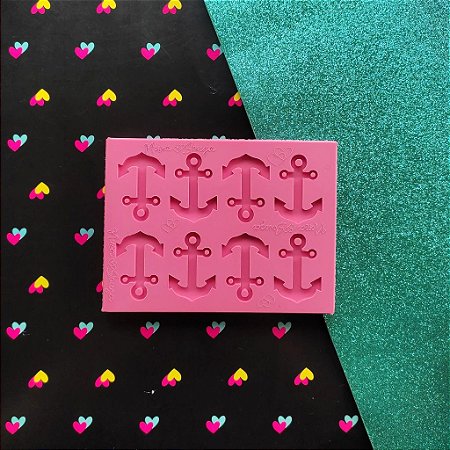 Molde Paleta Charms Âncora