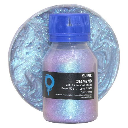 Pigmento Camaleão Metálico Shine Diamond - 50g