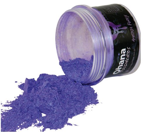 Pigmento Metalizado em Pó Ametista Purple - 10g