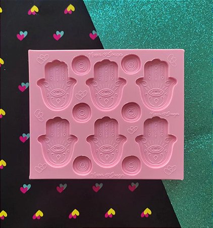 Molde Paleta Hamsa 6 Cavidades- 4cm x 6cm