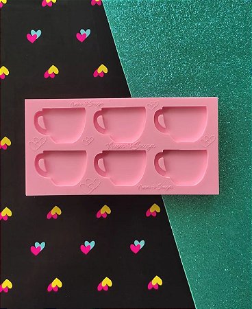 Molde Paleta Mini Xícaras