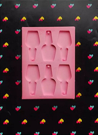Molde Paleta Esmalte