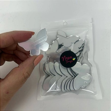 Kit espelhos Borboleta - 20 Unidades