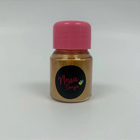 Pigmento Perolado em Pó Ouro Intenso - 8g
