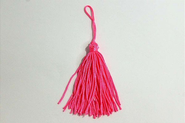 Tassel - 10 Unidades - Rosa Fluor
