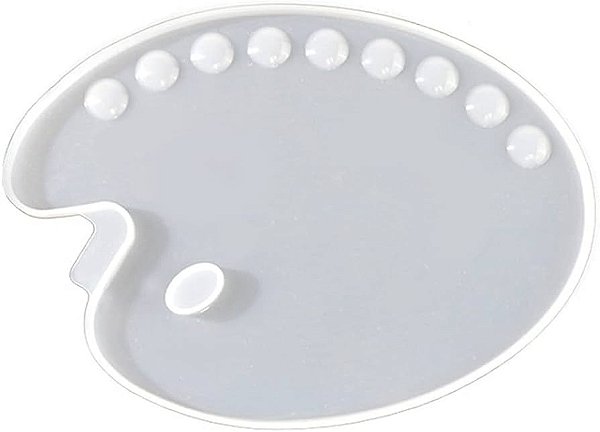 Molde de Silicone Paleta Tinta Grande