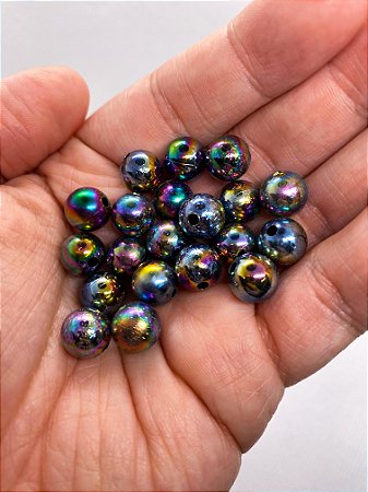 Miçanga Bola de Sabão M Oil Slick - 10g