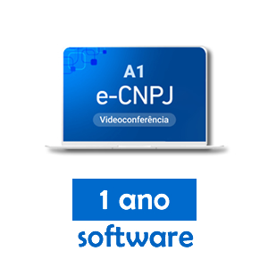 Certificado e-CNPJ A1 Software