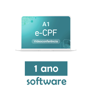 Certificado e-CPF A1 Software