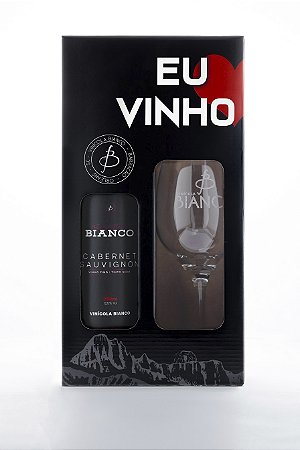 01 VINHO FINO TINTO + 01 TAÇA PERSONALIZADA