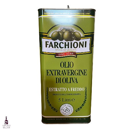 Azeite Italiano de Oliva Extra Virgem Farchioni 5L