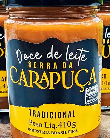 DOCE DE LEITE SERRA DA CARAPUÇA 410 GRAMAS