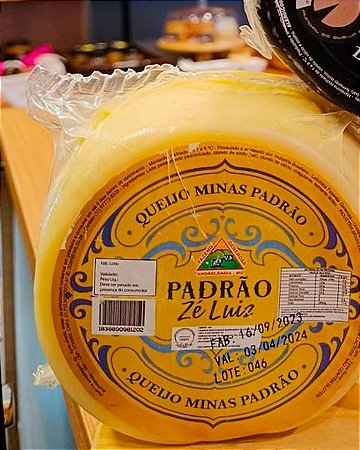 QUEIJO MINAS PADRÃO ZÉ LUIZ 550 gramas