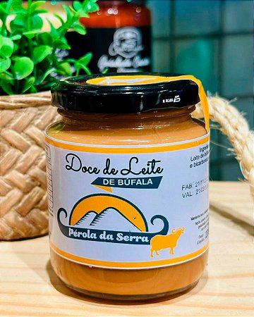 DOCE DE LEITE DE BÚFALA PÉROLA DA SERRA 270 GRAMAS