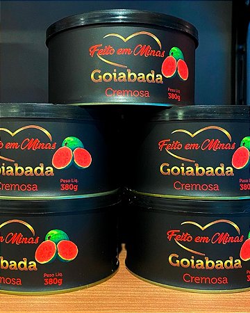 GOIABADA CASCÃO CREMOSA 380G FEITO EM MINAS