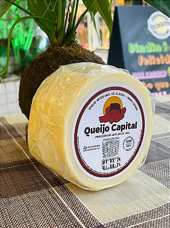 QUEIJO CAPITAL ARTESANAL DE ALAGOA 500G