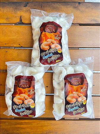 PÃO DE QUEIJO MINAS EM CASA TIPO CHIPA 1KG