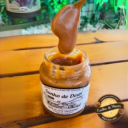 DOCE DE LEITE SONHO DE DEUS ARTESANAL DE ALAGOA 290G