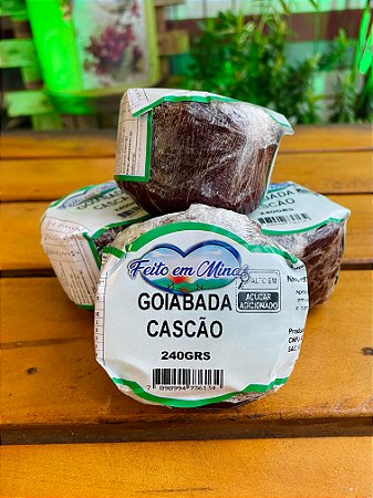 GOIABADA CASCÃO FEITO EM MINAS 240G
