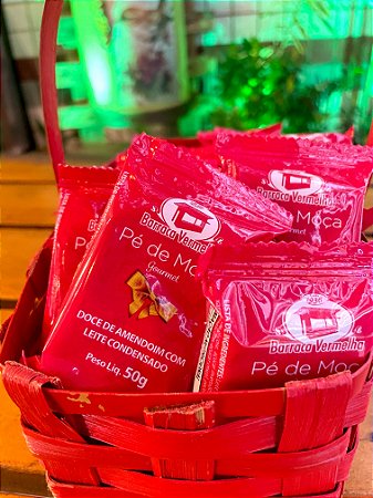 PÉ DE MOÇA BARRACA VERMELHA 50G