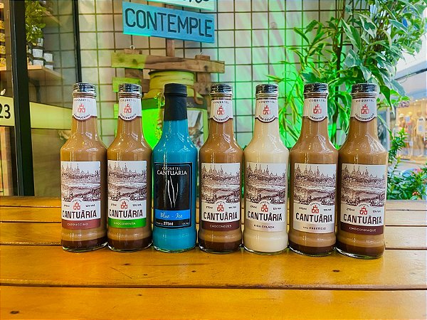 LICORES CANTUÁRIA DIVERSOS SABORES 275ml