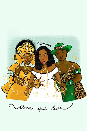 Ilustração Pessoal Abraço