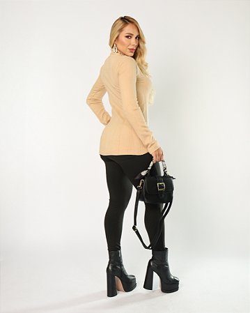 Blusa de gola