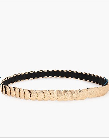 Cinto medalha dourado