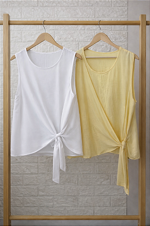 Blusa de amarrar