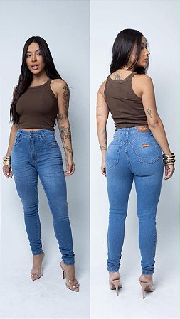 CALÇA JEANS PREMIUM BÁSICA