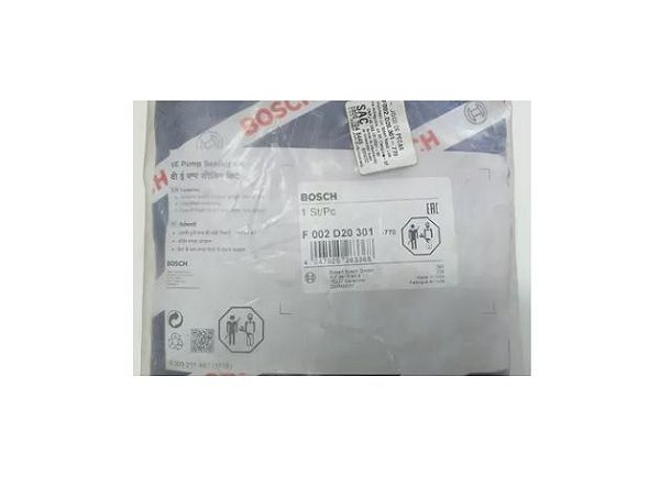 JOGO DE REPARO KSB F002D20311 BOSCH