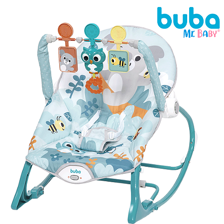 Cadeira de Balanço para Bebê Vibratória e Musical Buba