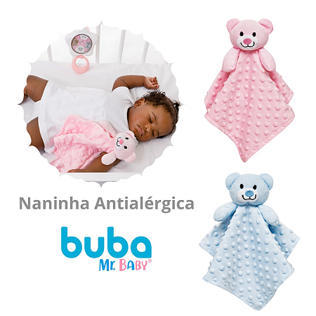 Naninha para Bebê Antialérgica Algodão Doce Buba