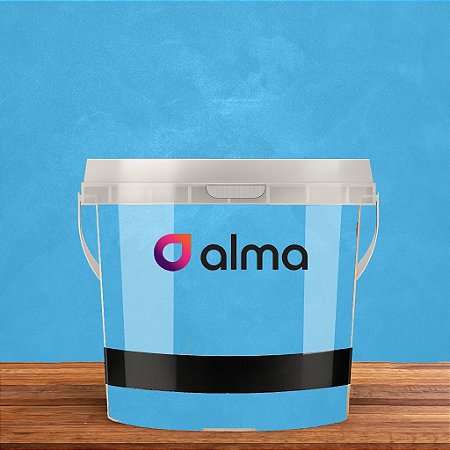 Cimento Queimado  Diamantado - Baby Blue 3,2 kg - Alma tintas
