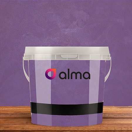 Cimento Queimado  Diamantado - Lilás 3,2 kg - Alma tintas